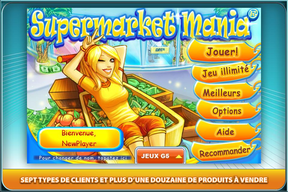 Supermarket Mania® : App. Gratuites pour iPhone, iPod !