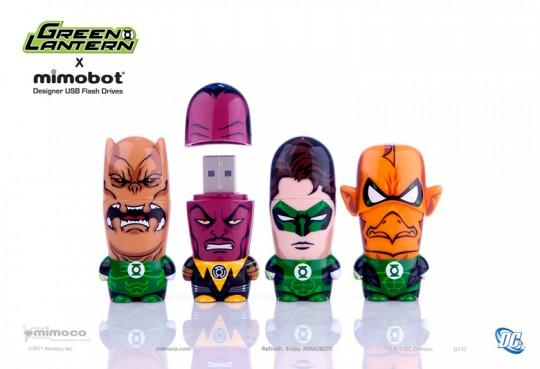 DC GreenLantern all MIMOBOT 540x369 Green Lantern en version Mimibot