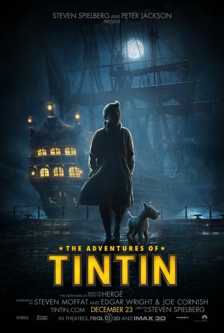 TINTIN de SPIELBERG, première bande annonce et affiches