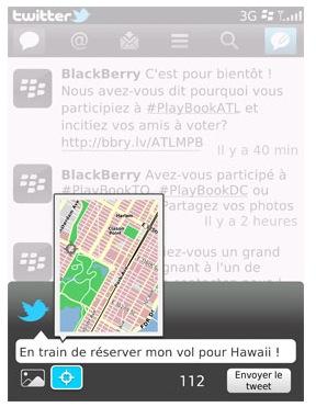 twitter blackberry Lapplication Twitter 2.0 disponible sur BlackBerry !