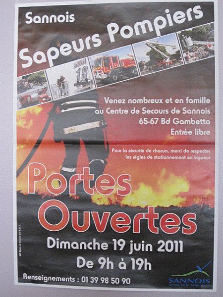 Portes ouvertes Sapeurs Pompiers de SANNOIS 2011