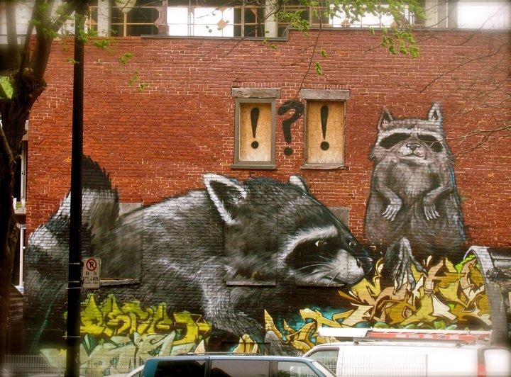 Des murs, à Montréal...par Magali Nirina MARSON (Madagascar).