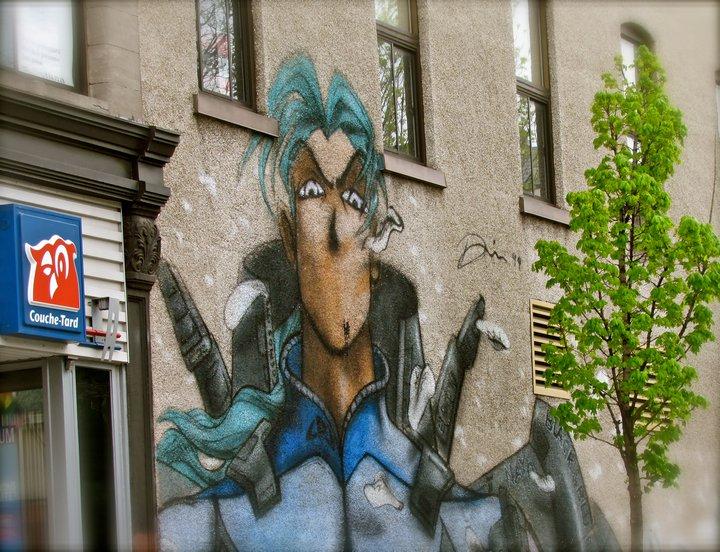 Des murs, à Montréal...par Magali Nirina MARSON (Madagascar).