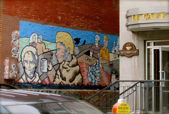 Des murs, à Montréal...par Magali Nirina MARSON (Madagascar).