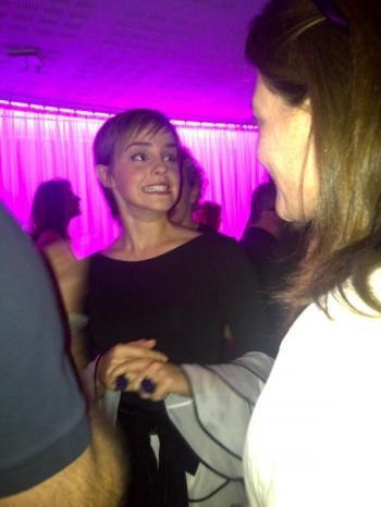 Emma Watson en maîtresse de cérémonie pour Lancôme, Paris Emma Watson en maîtresse de cérémonie pour Lancôme, Paris