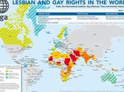 Carte droits gays dans monde