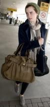 Emma Watson prends son avion pour les Etats-Unis