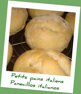 Petits pains italiens - Panecillos italianos
