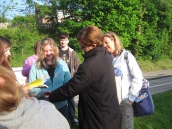 Emma Watson a Pittsburgh en tournage