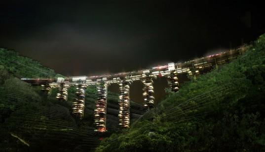 Un viaduc abandonné transformé en complexe touristique