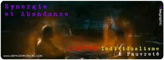 Synergie et Abondance Contre Individualisme et Pauvreté