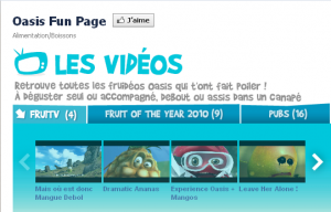 Top 20 des pages Facebook France