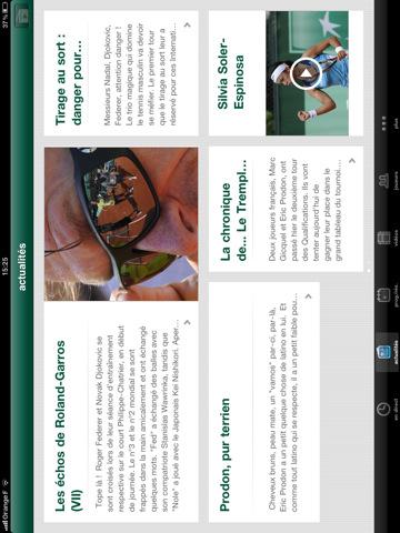 Roland-Garros 2011 – French Open : App. Gratuites pour iPad !