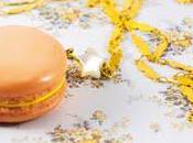 Sautoir "Macaron fleur d'oranger"