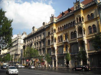 Les grands boulevards de Budapest
