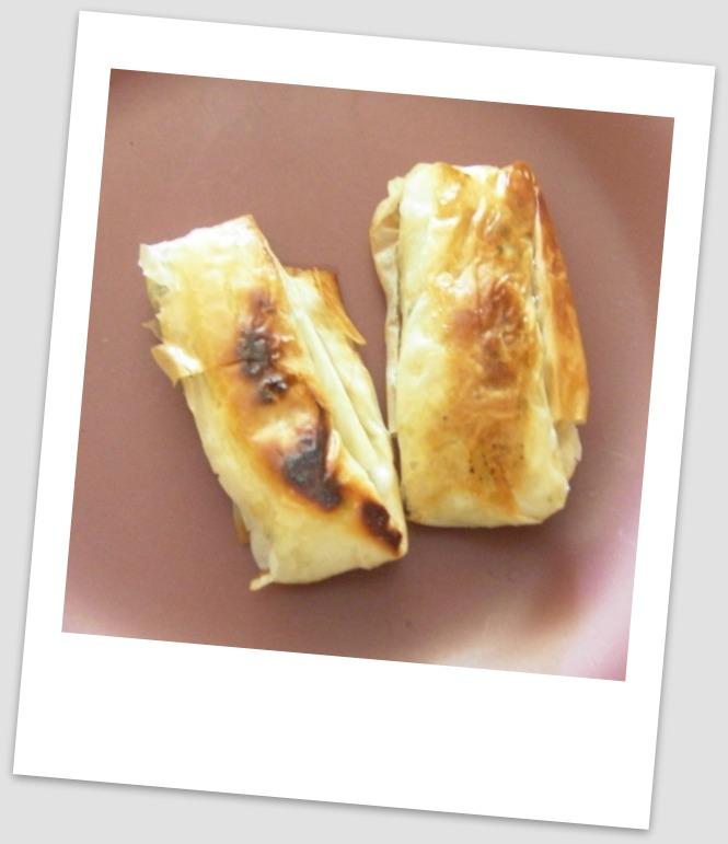 Croustillants de gambas au basilic