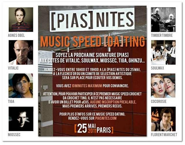 News // Music Speed Dating: signez avec le label PIAS!
