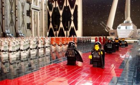 Jay Hoff Lego Star Wars5 540x329 Star Wars : La scène de l’arrivée de l’Empereur en LEGO