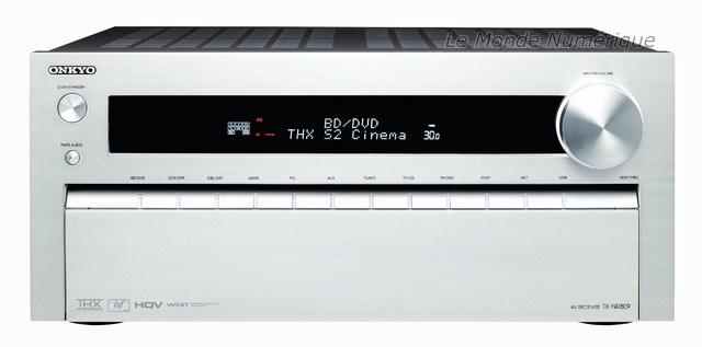 Amplificateur Home Cinéma Onkyo TX-NR809, le haut du milieu de gamme, 7x180 Watts