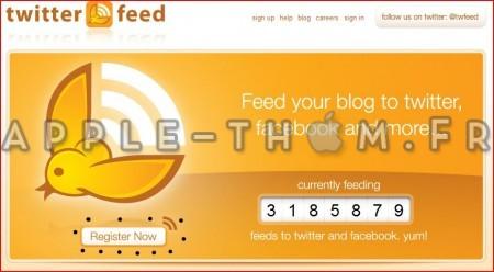 TwitterFeed : Tweeter automatiquement !