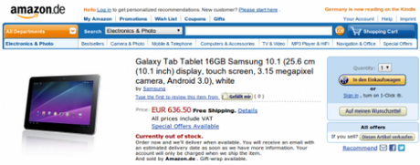 Selection 0025 550x217 540x213 Un prix pour la Galaxy Tab 10.1 ?