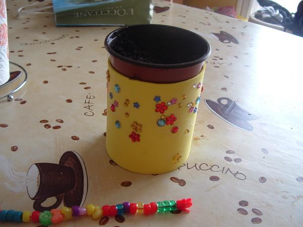 Cache  pot fête des mères