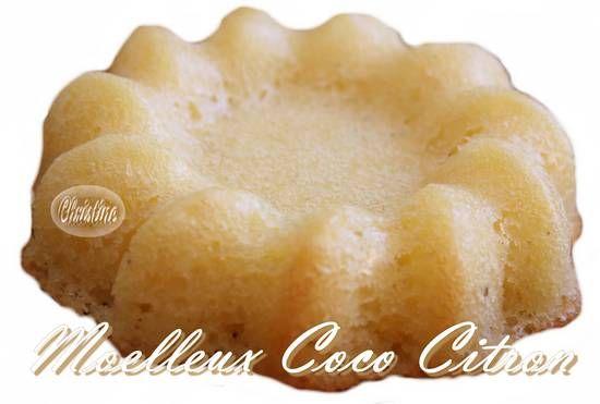 ~~ Moelleux Coco Citron au Lemon Curd ou au Nutella ~~