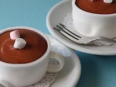 Tasses gâteaux chocolat chaud