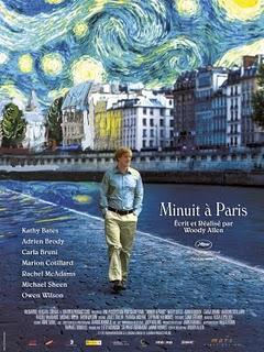 MINUIT A PARIS (Midnight in Paris) de Woody Allen