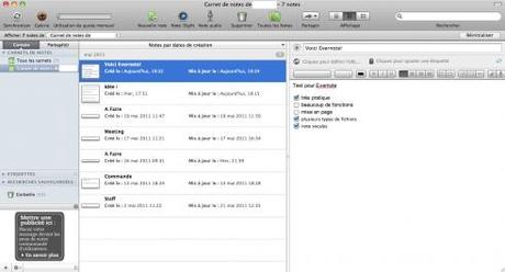 Test de Evernote – Le bloc-note dans le cloud