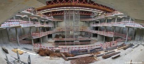 Reportage Photos - Découvrez le chantier du futur Grand Auditorium de Bordeaux de l'intérieur !