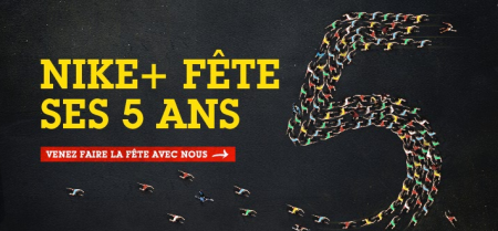 Nike+ 5ans - 2 Nike+ a 5 ans !