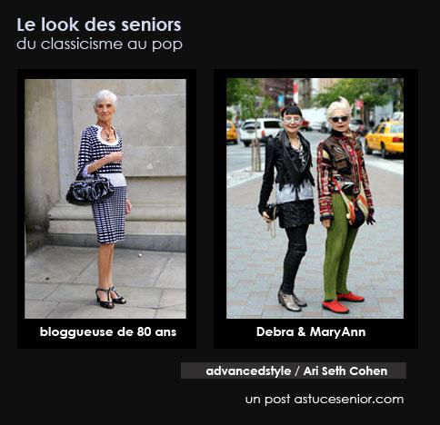 Seniors lookés : advancedstyle