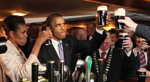 Voyage historique du président Obama en Irlande