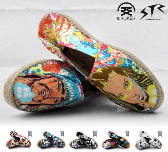BSIDED X STRINGREPUBLIC [Jeu concours JDG] Gagnez des espadrilles avec BSIDED X STRING REPUBLIC
