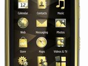 Smartphone Nokia Oro, alliance cuir, d’or, cristal saphir technologies