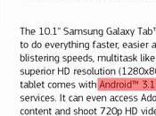 Galaxy 10.1 embarquera Android