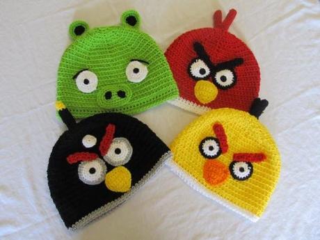 angry birds hat set 85 Cool Angry Birds Merchandise You Can Buy