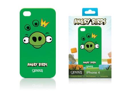 pig king iphone4 case 85 Cool Angry Birds Merchandise You Can Buy