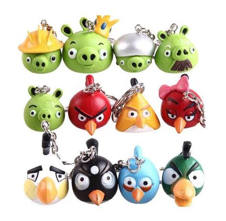 angry birds keychain set 85 Cool Angry Birds Merchandise You Can Buy