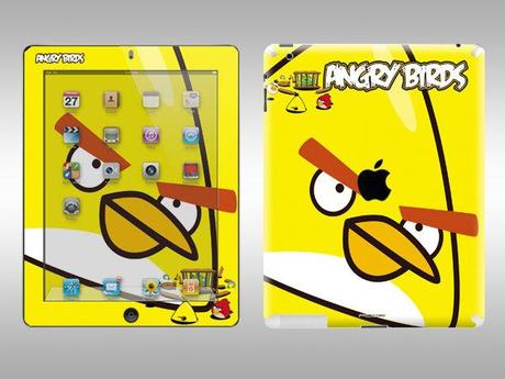 yellow bird ipad skin 85 Cool Angry Birds Merchandise You Can Buy
