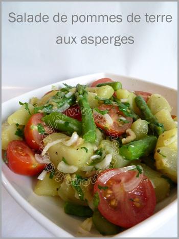Salade de pdt aux asperges