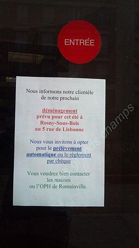 Déménagement impôts Rosny sour bois