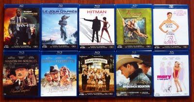 Arrivage Massif de Blu Ray