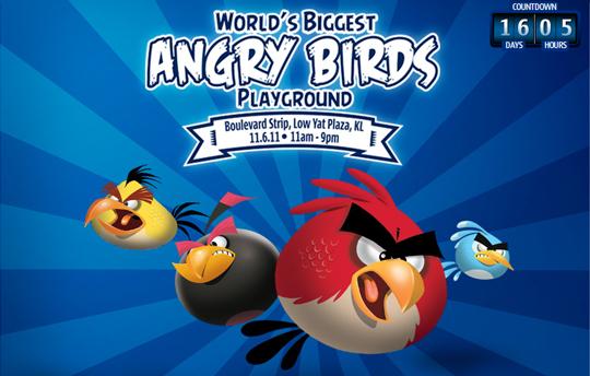 angry bird malaisie Nokia Malaisie veut battre le record de personnes jouant à Angry Birds