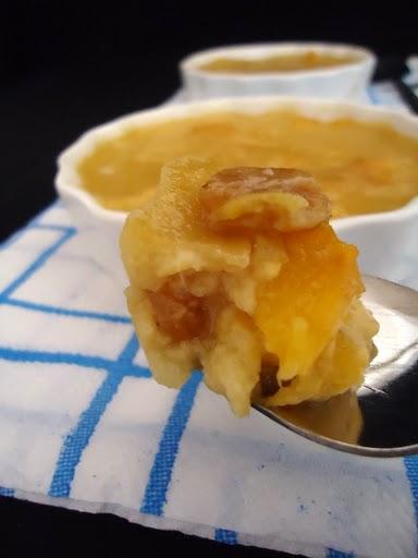 CLAFOUTIS A LA MANGUE ET AUX RAIISINS SECS