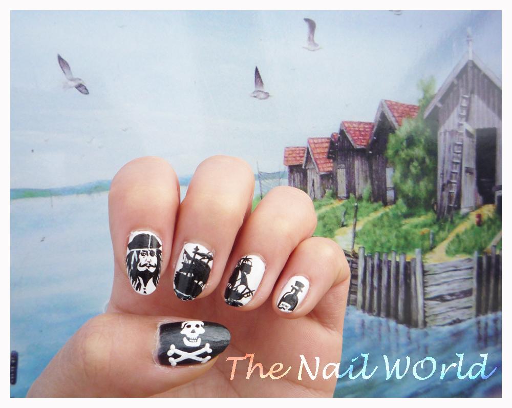 Johnny Depp Nail art
