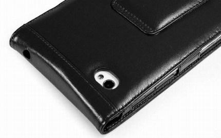 Un étui en cuir malin et pratique pour la Galaxy Tab