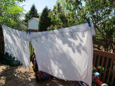 Une autre brassée de vos photos de corde à linge