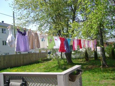 Une autre brassée de vos photos de corde à linge